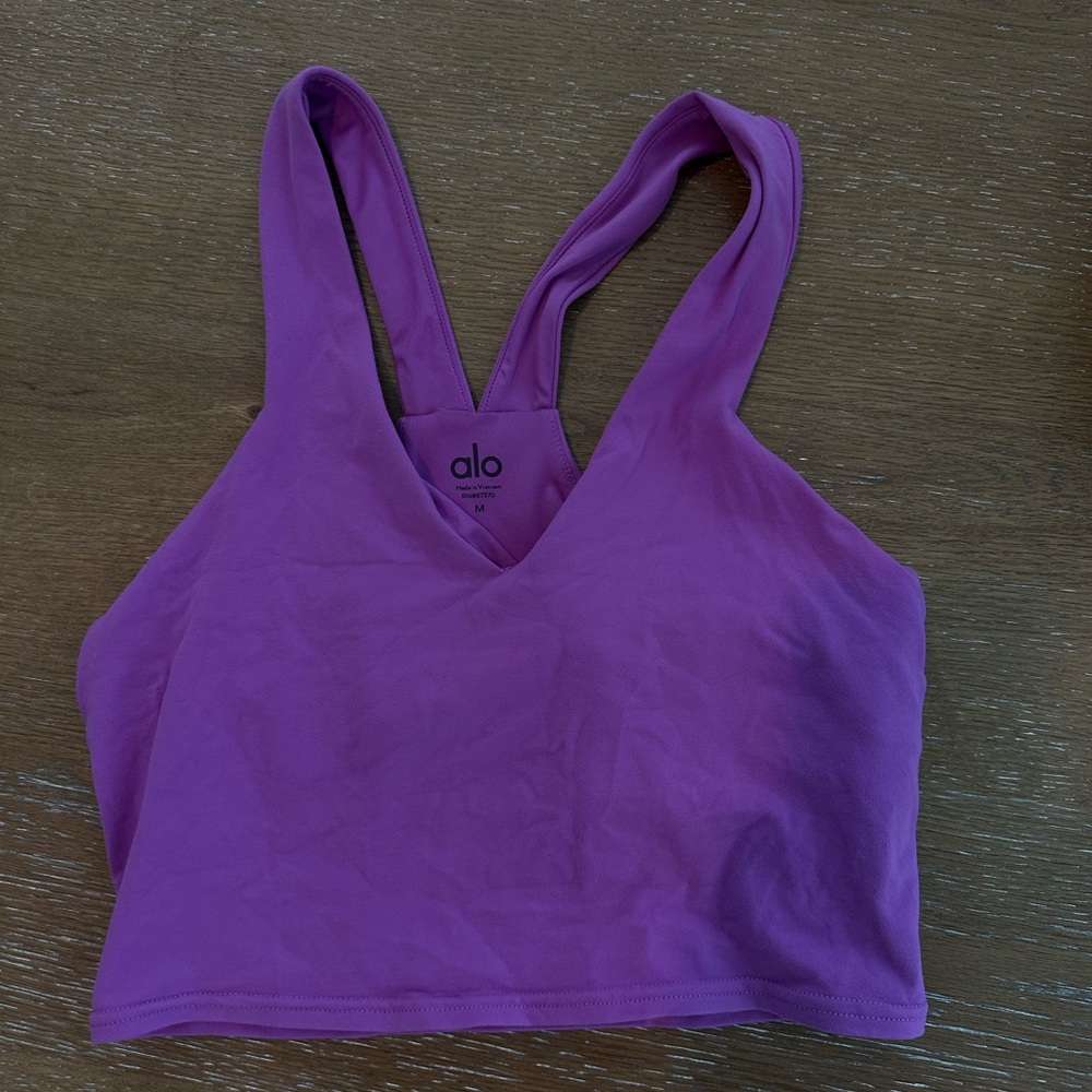 Alo yoga airbrush real bra tank